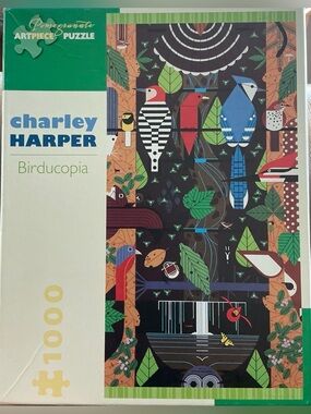 Pomegranate “Birducopia” by Charlie Harper 1000 piece puzzle